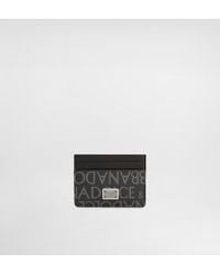 Dolce & Gabbana - Jacquard Card Holder - Lyst