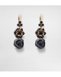 Dolce & Gabbana - Sicily Earrings 18-Carat, Sapphires And Jade - Lyst