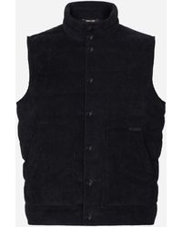Dolce & Gabbana - Padded Lined Vest - Lyst