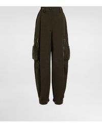 Dolce & Gabbana - Waxed Faille Cargo Pants - Lyst