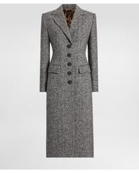 Dolce & Gabbana - Single-Breasted Coat - Lyst