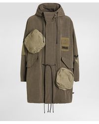 Dolce & Gabbana - Hooded Parka - Lyst