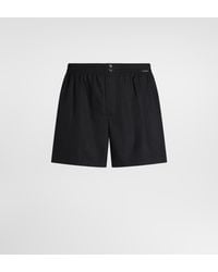 Dolce & Gabbana - Logo-Print Poplin Boxer Shorts - Lyst