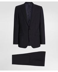Dolce & Gabbana - Single-Breasted Martini Light Wool Gabardine Suit - Lyst