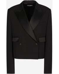 Dolce & Gabbana - Double-Breasted Blazer - Lyst