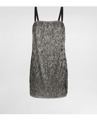 Dolce & Gabbana - Sequin Dress With Straps - Lyst