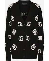 Dolce & Gabbana - Wool Cardigan - Lyst