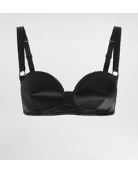 Dolce & Gabbana - Satin Balconette Bra - Lyst
