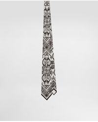 Dolce & Gabbana - Krawatte Aus Seidentwill Mit Majolika-Print - Lyst