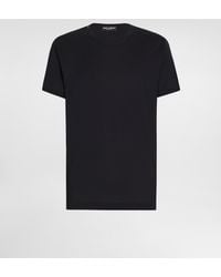 Dolce & Gabbana - Cotton T-shirt With Logo - Lyst