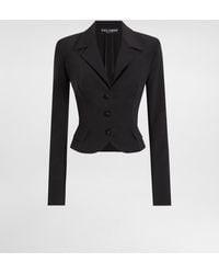 Dolce & Gabbana - Giacca Corta Monopetto - Lyst