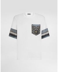 Dolce & Gabbana - Jersey T-Shirt With Print - Lyst