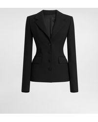 Dolce & Gabbana - Double Wool Crêpe Jacket - Lyst
