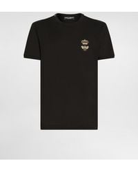 Dolce & Gabbana - Cotton T-Shirt - Lyst
