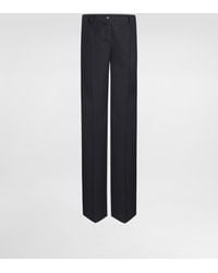 Dolce & Gabbana - Flared Woolen Pants - Lyst