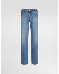 Dolce & Gabbana - 5-Pocket Denim Trousers - Lyst