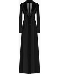 Dolce & Gabbana - Silk Chiffon Duster Coat - Lyst