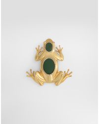 Dolce & Gabbana - Sartoria Frog-Shaped Brooch - Lyst