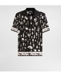 Dolce & Gabbana - Shell-Print Crêpe Marocaine Hawaii Shirt - Lyst