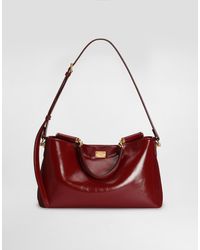 Dolce & Gabbana - Vittoria Calfskin Handbag - Lyst