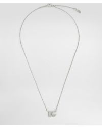 Dolce & Gabbana - Link Choker With Dg Logo - Lyst