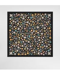 Dolce & Gabbana - 90X90 Silk Twill Scarf - Lyst