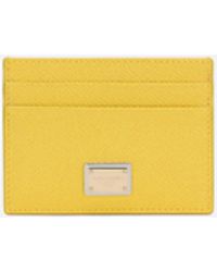 Dolce & Gabbana - Dauphine Logo-Plaque Cardholder - Lyst