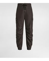 Dolce & Gabbana - Nylon Canvas Cargo Trousers - Lyst