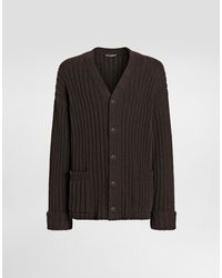 Dolce & Gabbana - Cotton-Blend Cardigan - Lyst