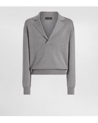 Dolce & Gabbana - Dgエンブロイダリー ウール Vネック セーター - Lyst