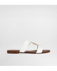 Dolce & Gabbana - Bianca Leather Sandals - Lyst