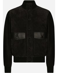 Dolce & Gabbana - Leather Jackets - Lyst