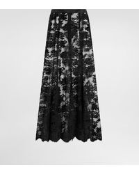 Dolce & Gabbana - Chantilly Lace Skirt - Lyst