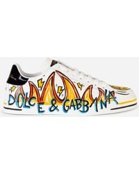 Dolce & Gabbana - New Dglimited Portofino Sneakers - Lyst