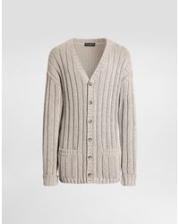 Dolce & Gabbana - Cotton-Blend Cardigan - Lyst
