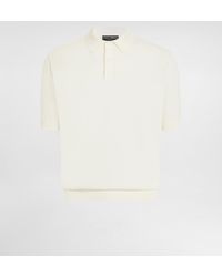 Dolce & Gabbana - Fine-Gauge Cashmere Polo Shirt - Lyst