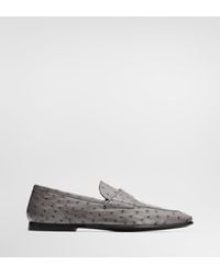 Dolce & Gabbana - Ostrich Leather Slippers - Lyst