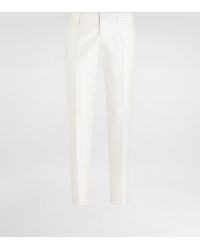 Dolce & Gabbana - Micro Pattern Jacquard Trousers - Lyst