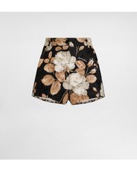 Dolce & Gabbana - Vintage Rose- Brocade Shorts - Lyst