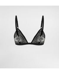 Dolce & Gabbana - Tulle And Lace Bra - Lyst