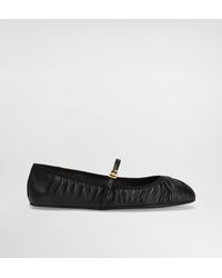 Dolce & Gabbana - Nappa Leather Ballet Flats - Lyst