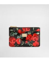 Dolce & Gabbana - Polished Calfskin Card Holder - Lyst