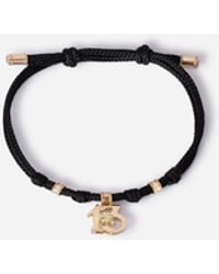 Dolce & Gabbana - Fabric Good Luck Bracelet With Pendant Charm - Lyst