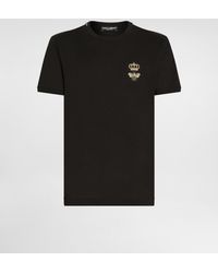 Dolce & Gabbana - Cotton T-Shirt - Lyst