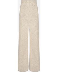 Dolce & Gabbana - Flared Llama Wool Pants - Lyst