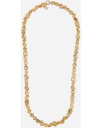 Dolce & Gabbana - Monochrome Sautoir 18-Carat And Citrines - Lyst