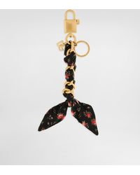 Dolce & Gabbana - Printed Satin Keychain - Lyst