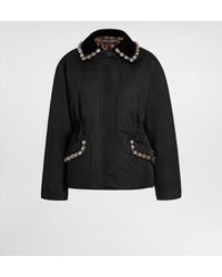 Dolce & Gabbana - Nylon Jacket With Embossed Logo - Lyst