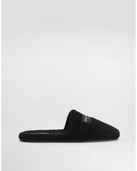 Dolce & Gabbana - Dg Hotel Terry Slippers - Lyst