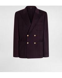 Dolce & Gabbana - Double-Breasted Button Jacket - Lyst